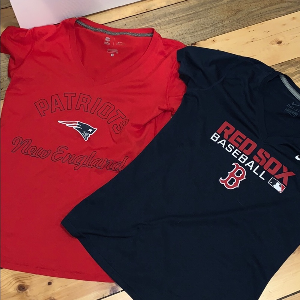 Bundle of Boston Nike shirts